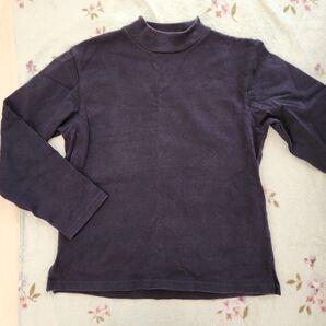 無印良品 ネイビー ロンT