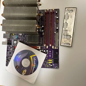 ECS G31T-M3 lga775 マザーボード celeron430 ddr2 2GB ヒートシンク付き 動作ok