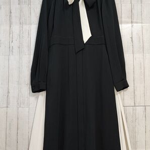 Grace Class グレースクラス バイカラー ボウタイワンピース サイズ36