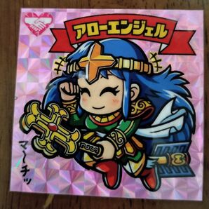 アローエンジェル 笑顔 ピンクプリ ビックリマン 下手絵 駄菓子 マイナー 無印