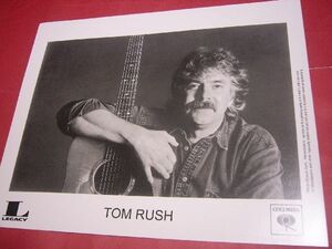 【稀少】公式プロモフォト 大判写真 トム・ラッシュ TOM RUSH COLUMBIA RECORDS OFFICIAL PROMO PHOTO