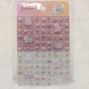 タイルシール キラキラアニマル