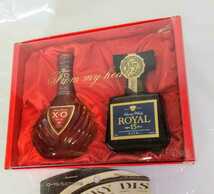 SUNTORY WHISKY ミニボトル　ミニチュア　グラス　付き　50ml サントリー　ウイスキー　ローヤル15年　royal xo _画像5