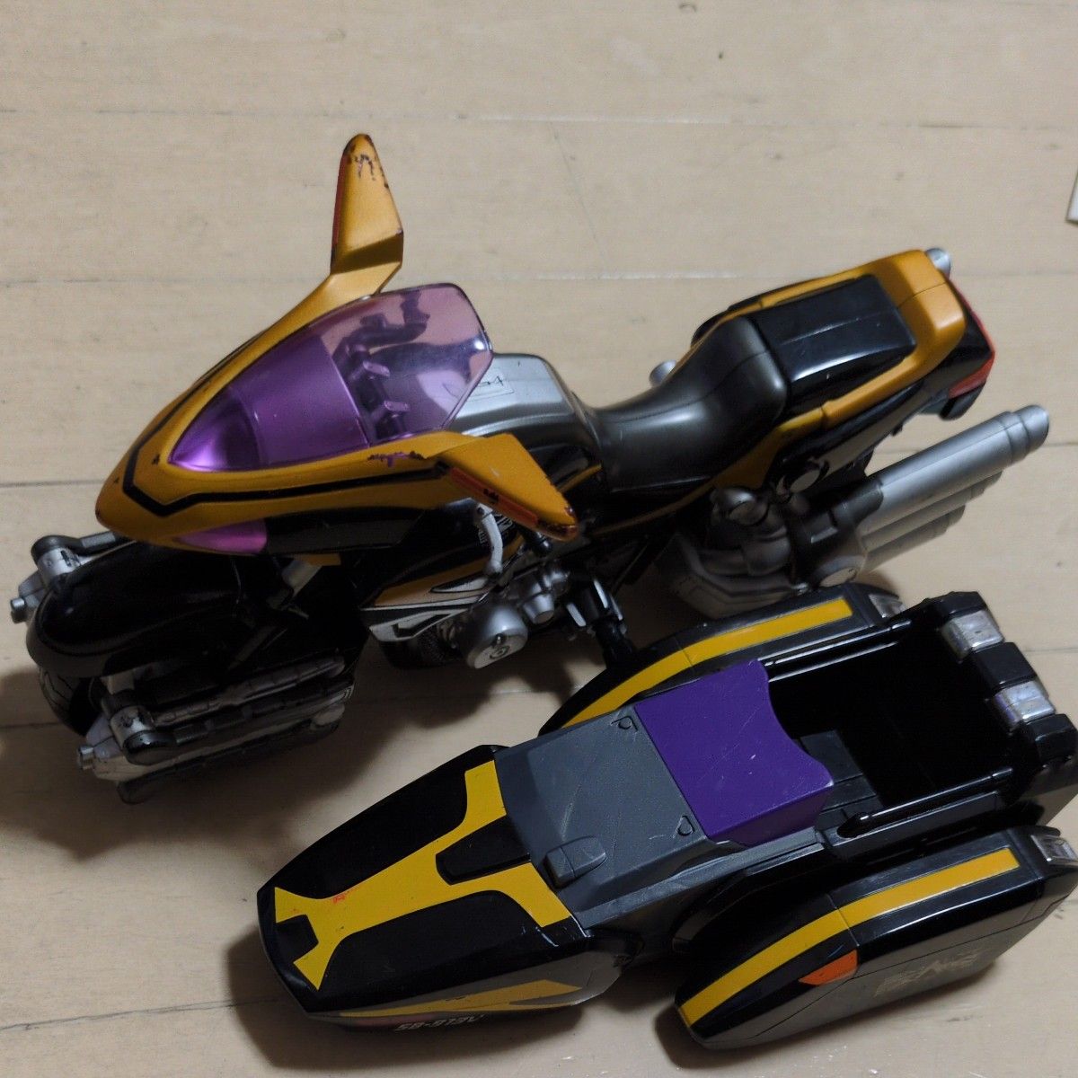 バンダイ S-RHF 仮面ライダー555 ファイズ　サイドバッシャー　バイク　マシン　ジャンク　フィギュア