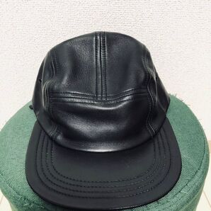 【Hender Schema】レザージェットキャップ ブラック