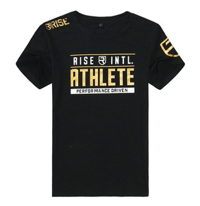 ☆SALE☆【送料無料】RISE Tシャツ ATHLETE 黒 Mサイズ☆