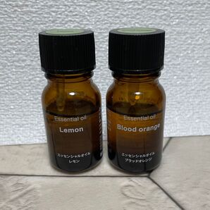 無印良品 エッセンシャルオイル ブラッドオレンジ レモン 10ml