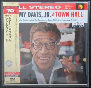 JAZZ VOCAL CD/国内盤/初回限定版/24-BIT/リマスター/紙ジャケ/帯・ライナー付き美品/SAMMY DAVIS JR./AT TOWN HALL/R-3636