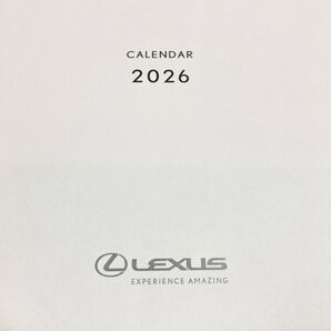 レクサス カレンダー 2026年