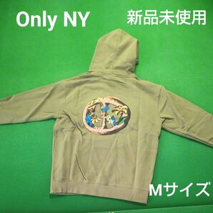 Only NY オンリーニューヨークパーカー フィーディー プルオーバー Mサイズ カーキ 新品未使用