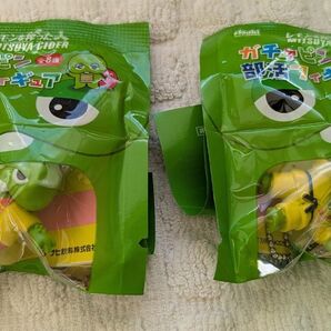 【当時物】ガチャピン 部活フィギュア 2個セット 三ツ矢サイダー