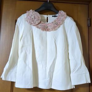 TO BE CHICツイードモチーフカットソー42