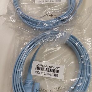 Cisco純正コンソールケーブル新品未使用2本セット