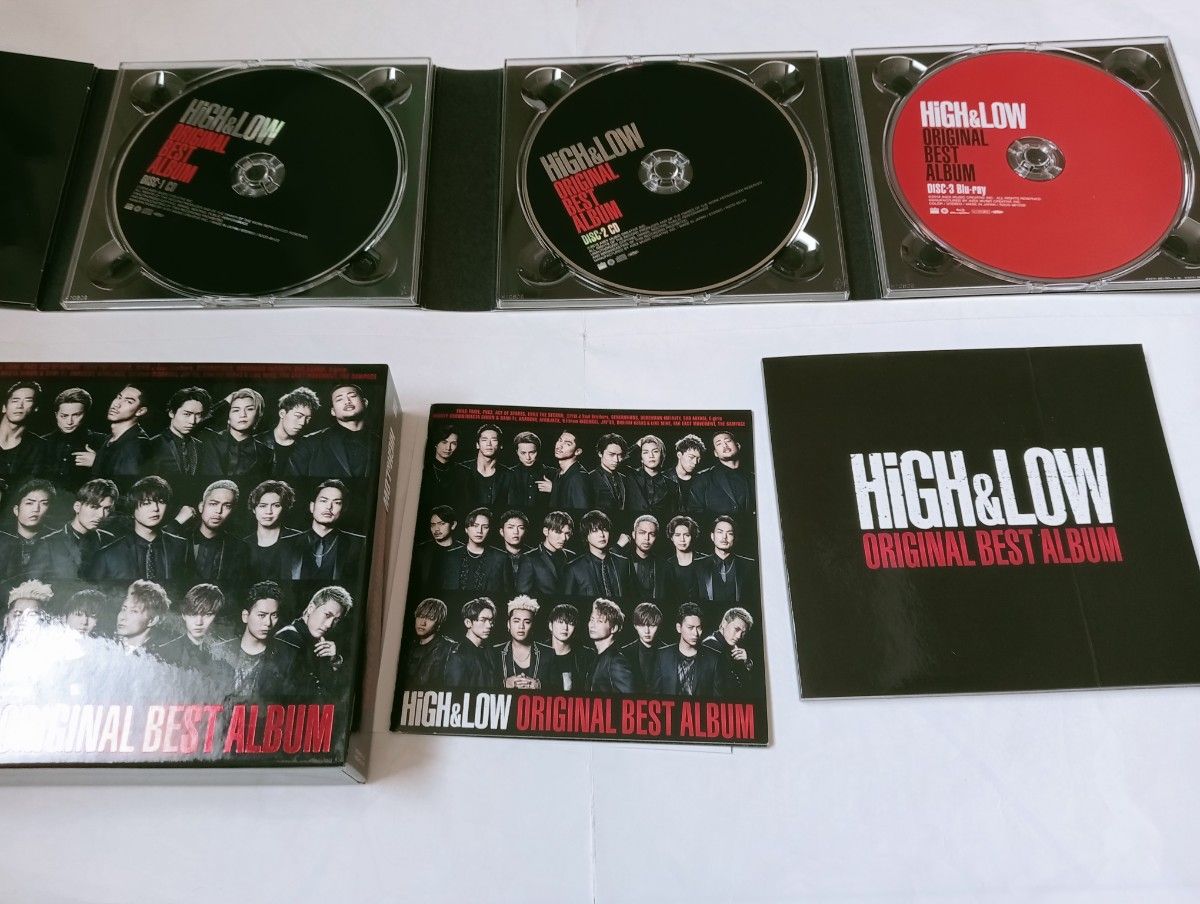 「HIGH＆LOW ORIGINAL BEST ALBUM」CD&ブルーレイ