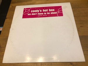 12”★Cooly's Hot Box / We Don't Have To Be Alone / Guiro / ファンキー・ヴォーカル・ハウス！