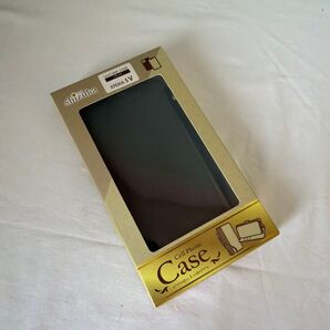 XPERIA 5V レザーケース ブラック 手帳型 スマホケース ケース