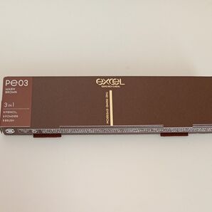 excel エクセル ザ プライム アイブロウ PE03 WARM BROWN