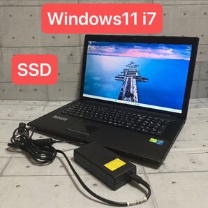 ☆ゲーミングノート☆i7☆Windows11☆240GB☆840M☆SSD