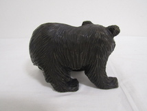 ES-12515-10 木彫りの熊 民芸品 工芸品_画像4