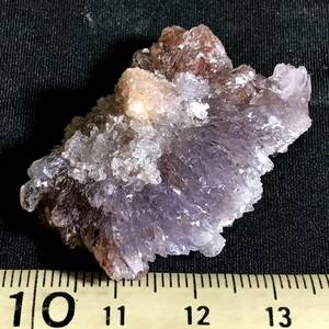 紫色石膏Creedite（クリーダイト）・14g（中国産鉱物標本）