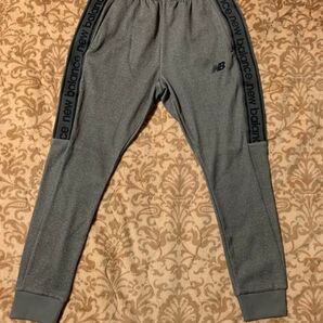 New Balance ニューバランス スウェットパンツ グレー ロゴテープ