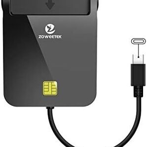 ZOWEETEK ICカードリーダー マイナンバー対応type-c e-Tax