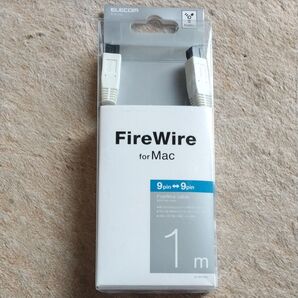 ELECOM FireWire for Mac 9pin-9pin 1m IE-991WH 未使用