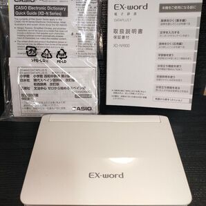 【取扱説明書付き】美品 カシオ EX-word XD-N9800 電子辞書 CASIO ※訳あり