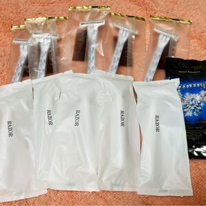 アメニティ 使い捨てかみそり 11個 T字カミソリ