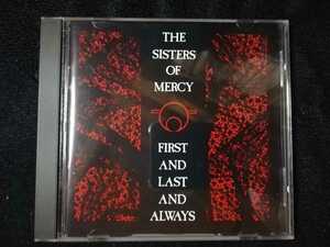 【CD】The Sisters Of Mercy - First And Last And Always 1985年(1988年US盤) ゴス/ニューウェーヴ