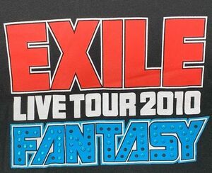 エグザイル Tシャツ ツアー2010 FANTASY EXILE サイズXS [E5]