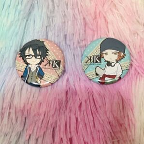 アニメK 伏見猿比古 八田美咲 缶バッジ