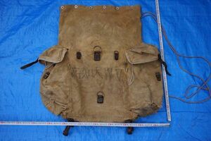 1758S* Kochi university wonder Vogel part. old bag * BORO *WV* antique rucksack * Vintage * Showa Retro *