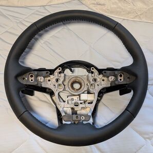 新車外し トヨタ純正 革巻きステアリング gxp16 新型GRヤリス ステアリングヒーター パドルシフト付き カローラ等にも