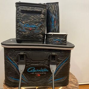 販売終了 がま磯 アテンダーⅢ 記念バッカン4点セット未使用自宅保管品