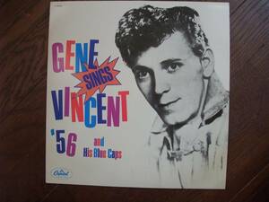 LP☆　Gene Vincent & His Blue Caps　Gene Sings Vincent '56　☆