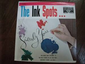 LP☆　The Ink Spots　Sincerely Yours　☆