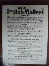 LP☆　Dick Wellstood And "Friends Of Fats"　Play The Music Of Fats Waller　☆_画像8