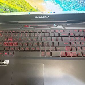 格安♪ windows11 ゲーミングノートPC 美品 galleria i7 SSD Nvidia GTX VRAM 4GB搭載