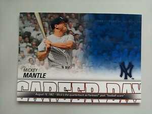 2012 Topps Career Day Mickey Mantle