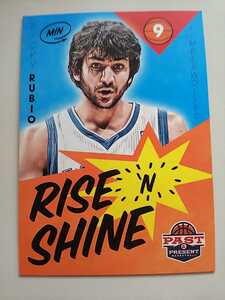 12/13 Panini Past＆Present Rise N Shine Ricky Rubio