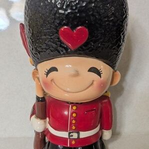 ★激レア★ 昭和レトロ 内藤ルネ 陶器 貯金箱 イギリス兵隊 衛兵 ヴィンテージ