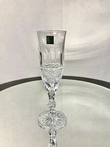 HOYA クリスタル シャンパン グラス 廃番 高級 希少 ヴィンテージ BAR カクテル カットグラス