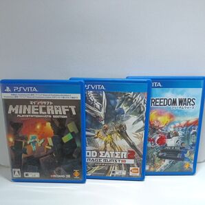 【PSVita】 マインクラフト 他2本セット