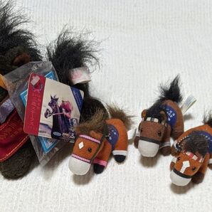 【キーチェン マスコット スーパーホース】 栄光のGⅠシリーズ 【ナリタブライアン 5連覇メモリアルコレクション】 まとめ売り