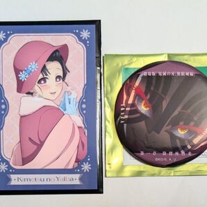 鬼滅の刃 AGF2025 チェキ風ブロマイド 恋雪 無限城編 ものがたる眼差しコレクション缶バッジ 猗窩座