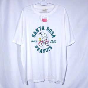 新品 5L スヌーピー ウッドストック ジョークール 自転車 半袖 アニメ
