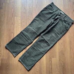 00s Oil Cake コーデュロイ パンツ オリーブグリーン カーキ