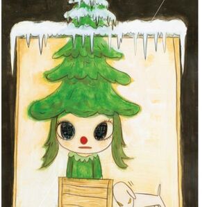 貴重 現代アート 奈良美智 公式ポスター B2