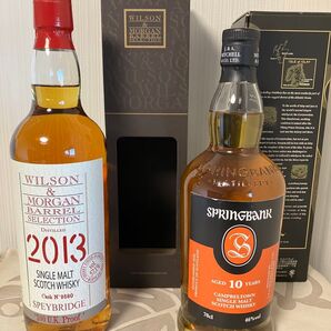 スプリングバンク10年andウィルソン&モーガンスペイブリッジ2013-2024